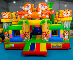 Коммерческий надувной батут «Тигриная страна 2», 9*5*5 м.
