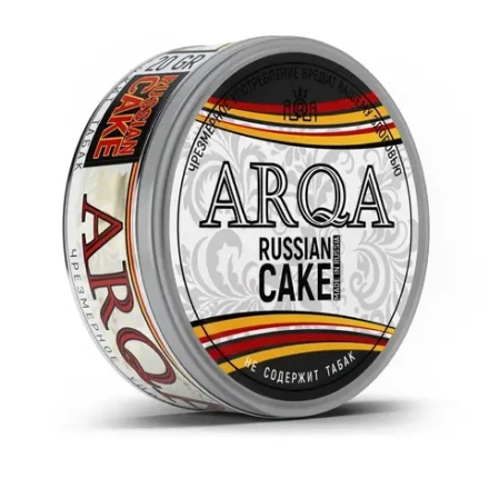 Снюс ARQA RUSSIAN CAKE (70 МГ) - ЯГОДЫЙ ПИРОГ, КОРИЦА