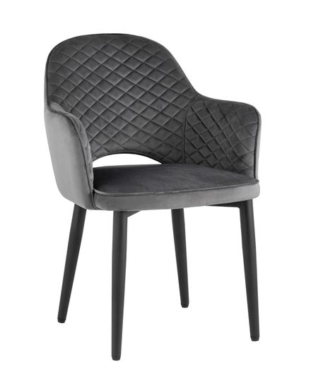 Стул Венера диамант NEW, велюр серый NP (набор 2 шт)