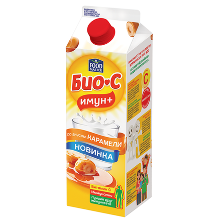 Йогурт питьевой Био-С Food Master Карамель 1000 гр