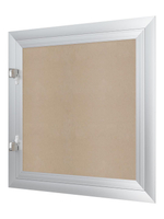 Люк ревизионный ЛПУ 500х500 скрыт.монтаж алюминий EVECS