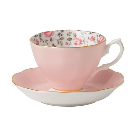 Royal Albert Чашка Rose Confetti с блюдцем 180 мл