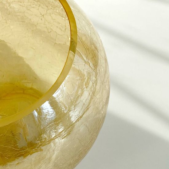 Ваза шар Золото, 4л, диаметр 12см, высота 25см