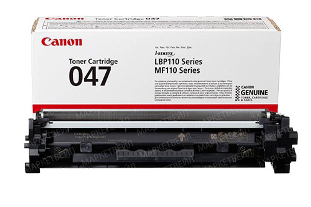 Тонер-картридж CANON 047 BK (2164C002)