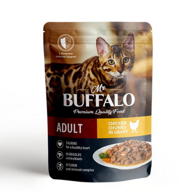 Mr.Buffalo ADULT 85г цыпленок в соусе