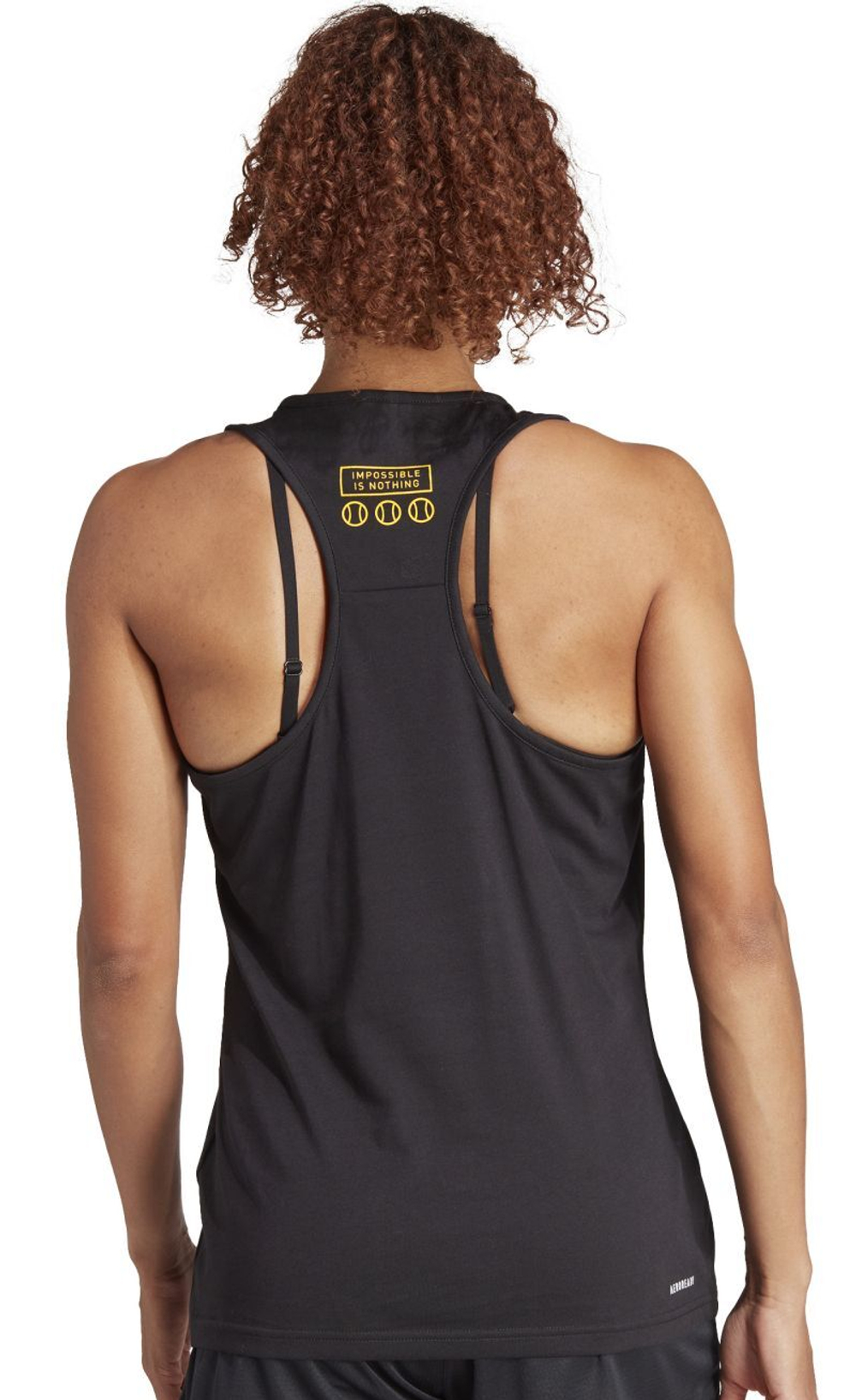 Женский топ теннисный Adidas Aeroready Tennis Category Graphic Tank Top - черный