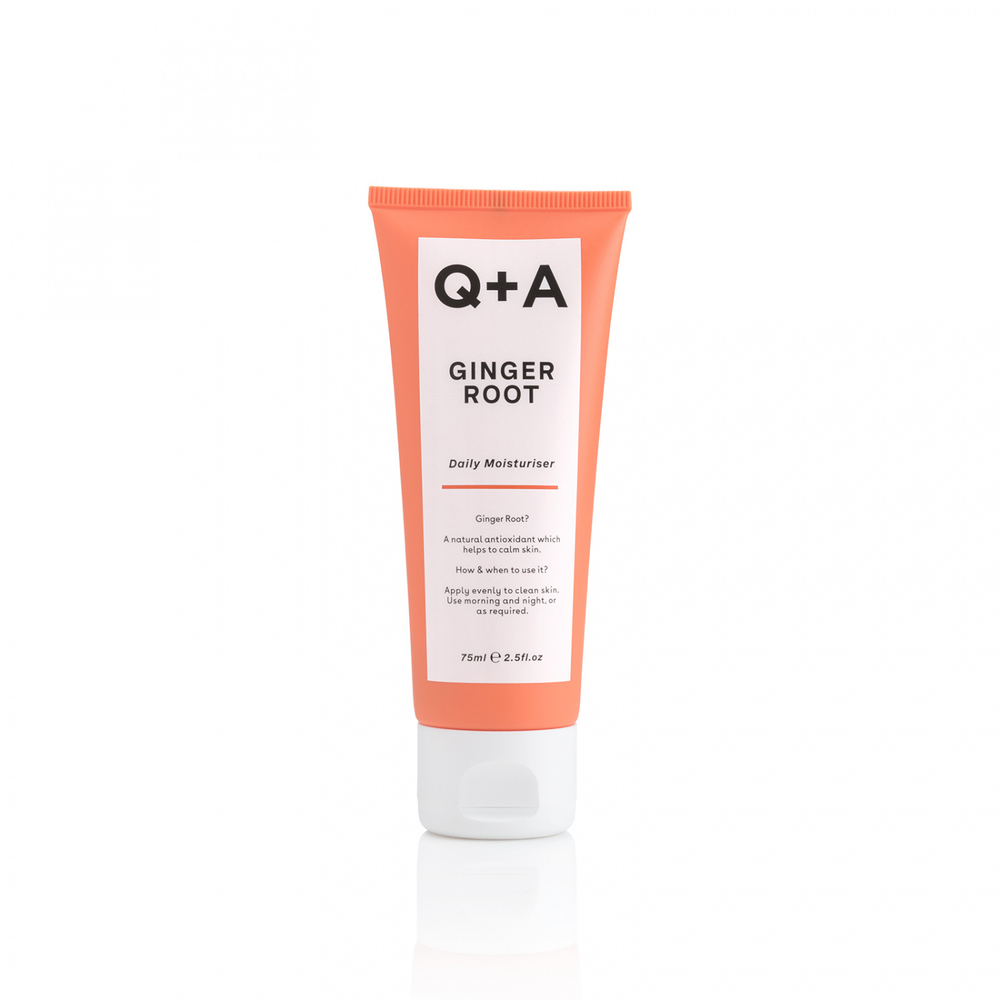 Крем для лица Q+A Ginger Root Daily Moisturiser 75 мл