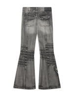Джинсы (Regular Fit) Black Washed  Multipocket Flare Jeans
