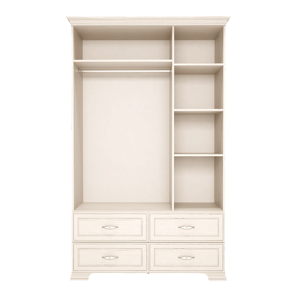 Шкаф для одежды 3-х дверный с зеркалом Венеция 01