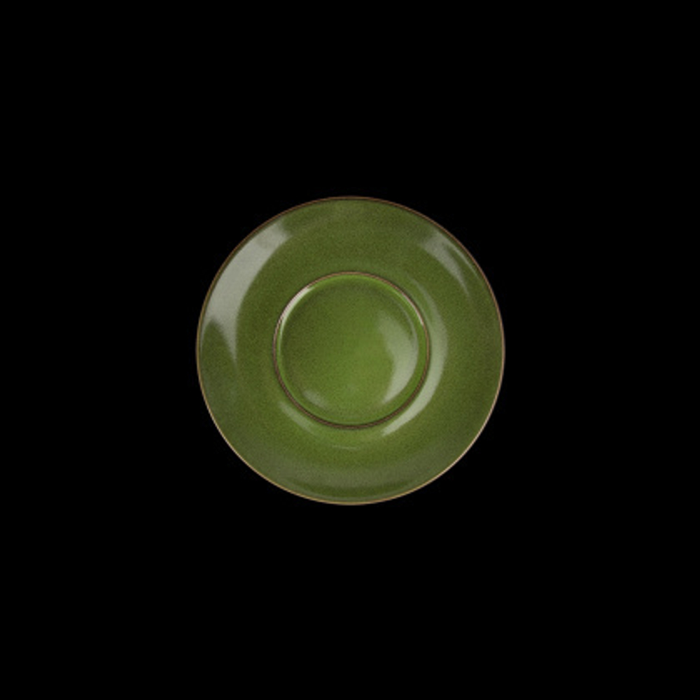 Блюдце 6,7" 170мм, зеленый "Corone Cocorita" фк8878