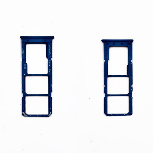 Контейнер SIM для Samsung A022G (A02) Синий