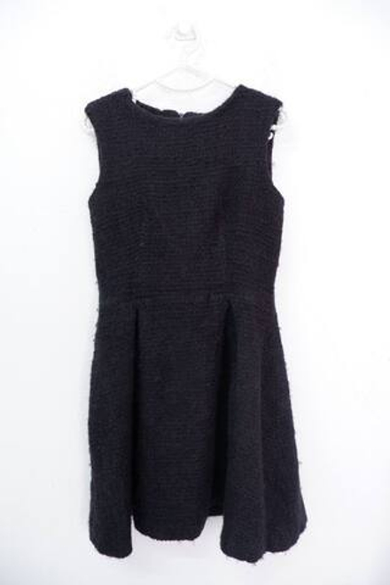 Платье шерстяное черное 44 размер