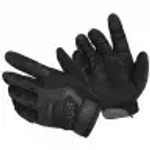 Перчатки тактические Outdoor Gloves Adventure полноразмерные прорезиненные Чёрный