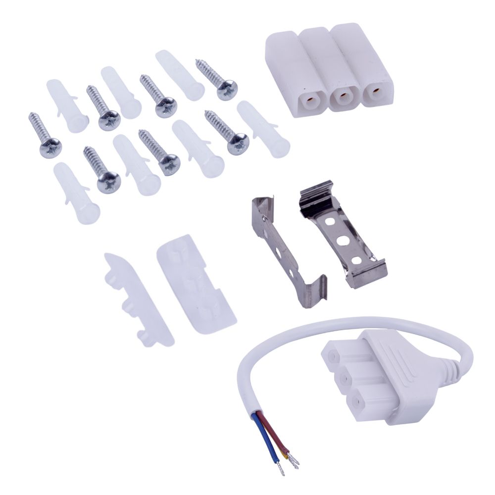 ULO-N10A-20W-4000K-L60 IP40 WHITE Светильник линейный светодиодный подвесной. Прямой. 60см. Белый свет 4000K. 2000Лм. Алюминий. Цвет белый. TM Uniel