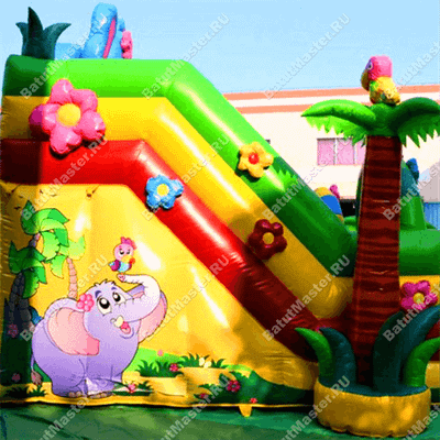 Надувная горка "Лимпопо"