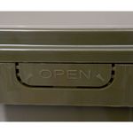 CARP PRO Вeдро с крышкой квадратное пластиковое 10л темно зеленое