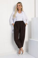 Брюки бохо (шоколад) Б12848-10М LT Collection