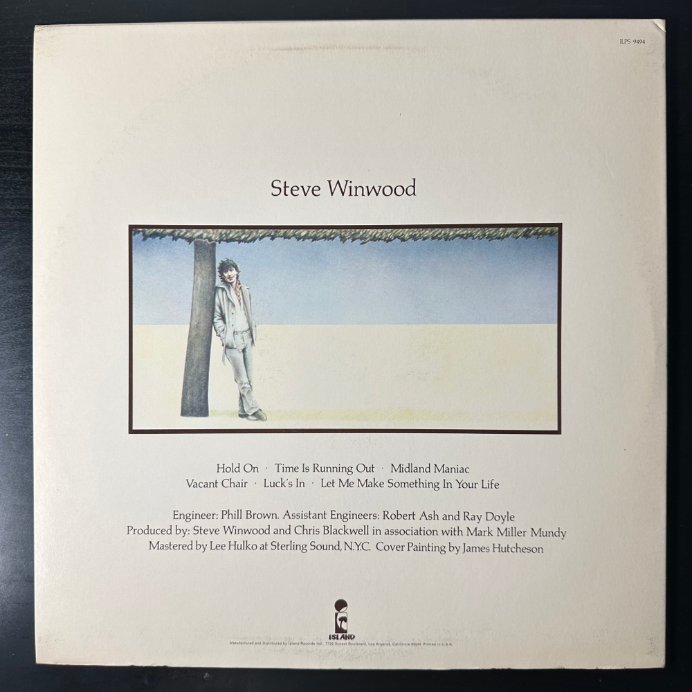 Steve Winwood ‎– Steve Winwood (США 1977г.)