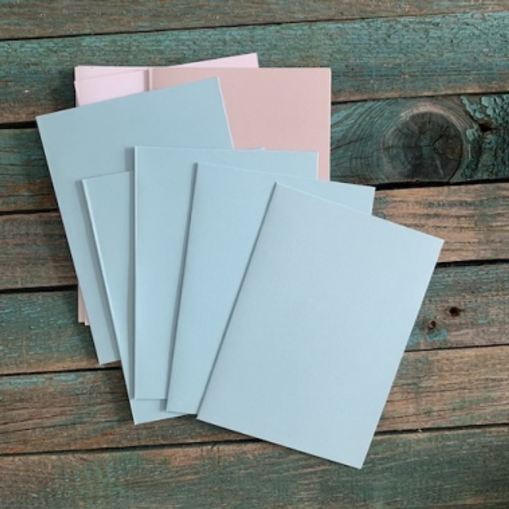 Заготовка для открытки бумажная в ассортименте (10,5х14,5 см)