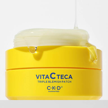 CKD Патчи выравнивающие с витамином С - Vita C teca triple blemish patch, 60шт