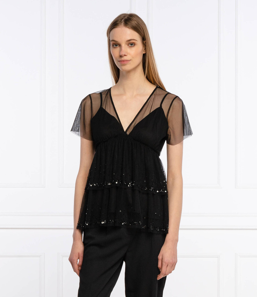 блузка + подкладка Twinset Actitude - черный(211MT2171)