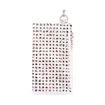 Balenciaga Cow Leather Card Holder Regular Men"s Black White