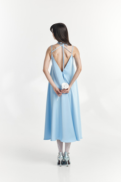 ПРЕДЗАКАЗ Платье полусолнце AFTER BLUE