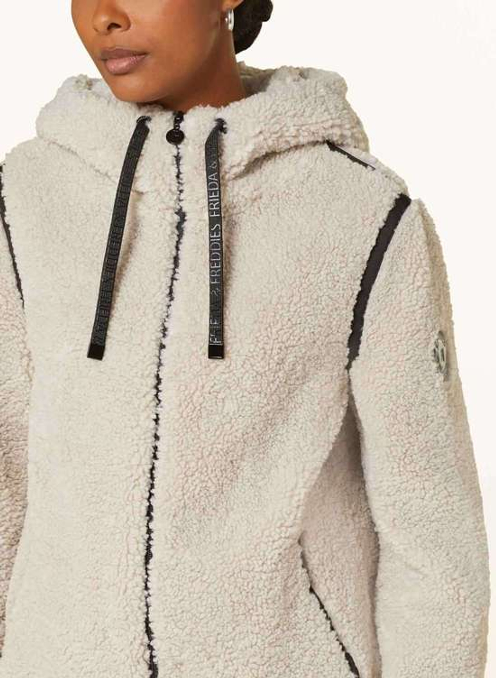 Куртка с капюшоном Frieda Freddies 3714 молочный мишка