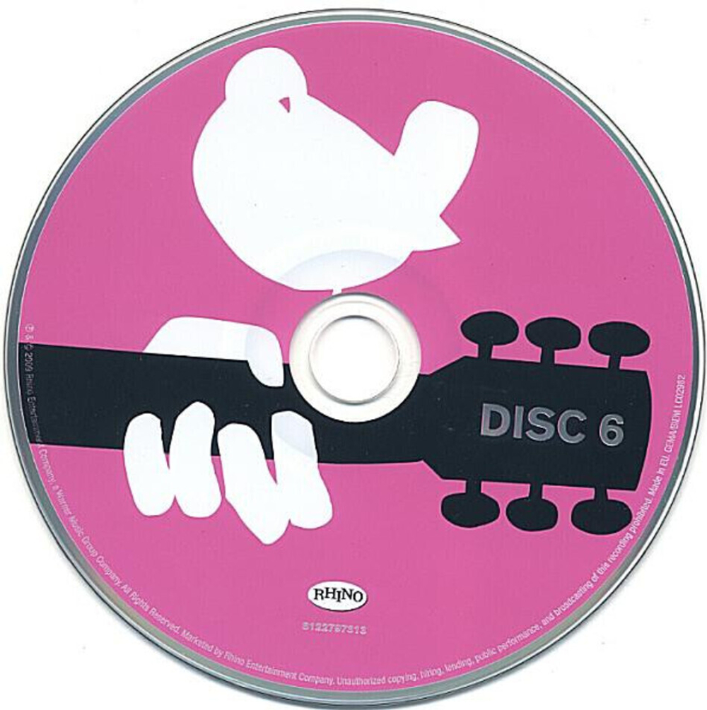 Сборник / Woodstock 40: 3 Days of Peace & Music (6CD)