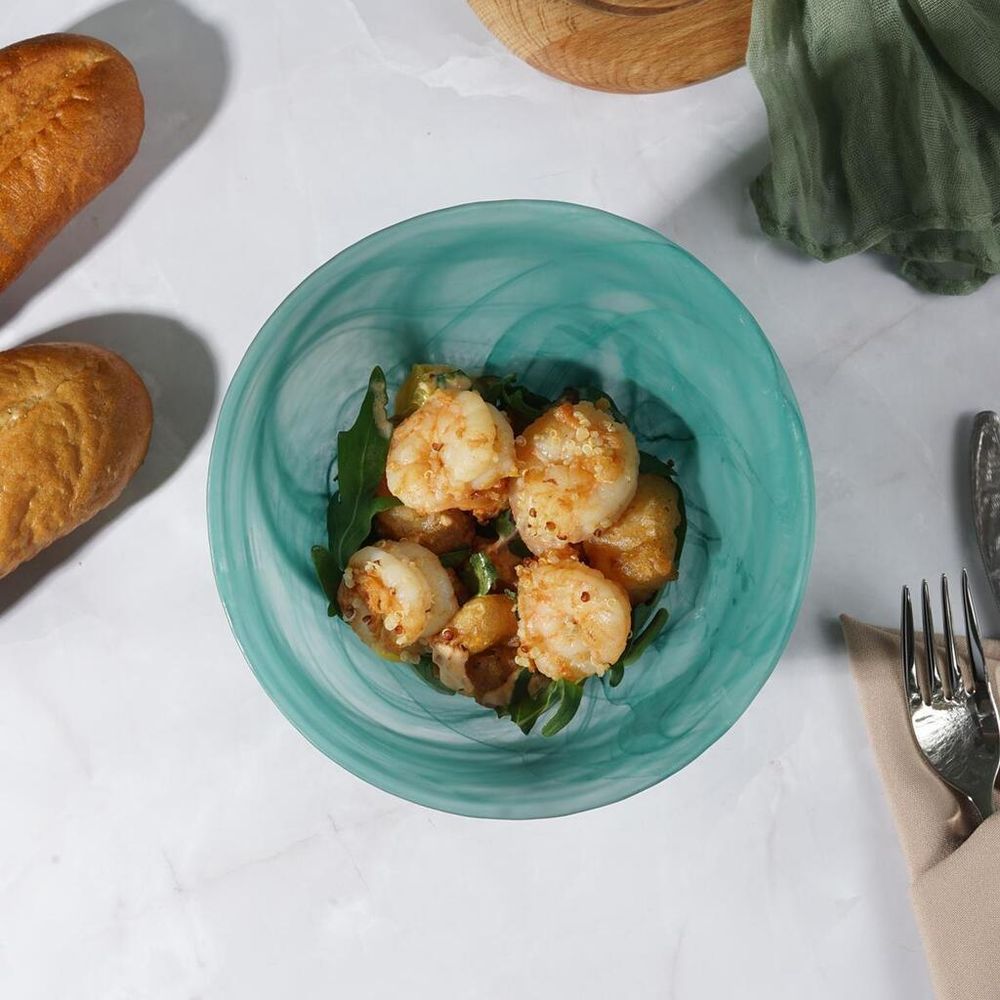 Салатник 600 мл d 15 см h11 см   конус матовое стекло P.L. Proff Cuisine [4]