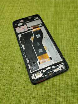 Infinix Smart 8 (X6525) - Дисплейный модуль в сборе (в рамке) + динамик (слуховой + звонков) (ORIG-SP)