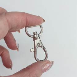 Карабин 16мм Серебро