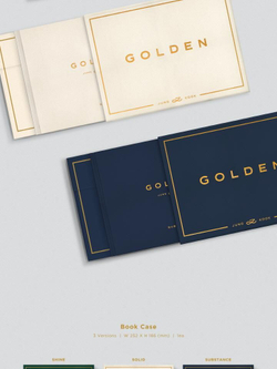 Альбом JUNG KOOK (BTS) - GOLDEN 3 Version SET