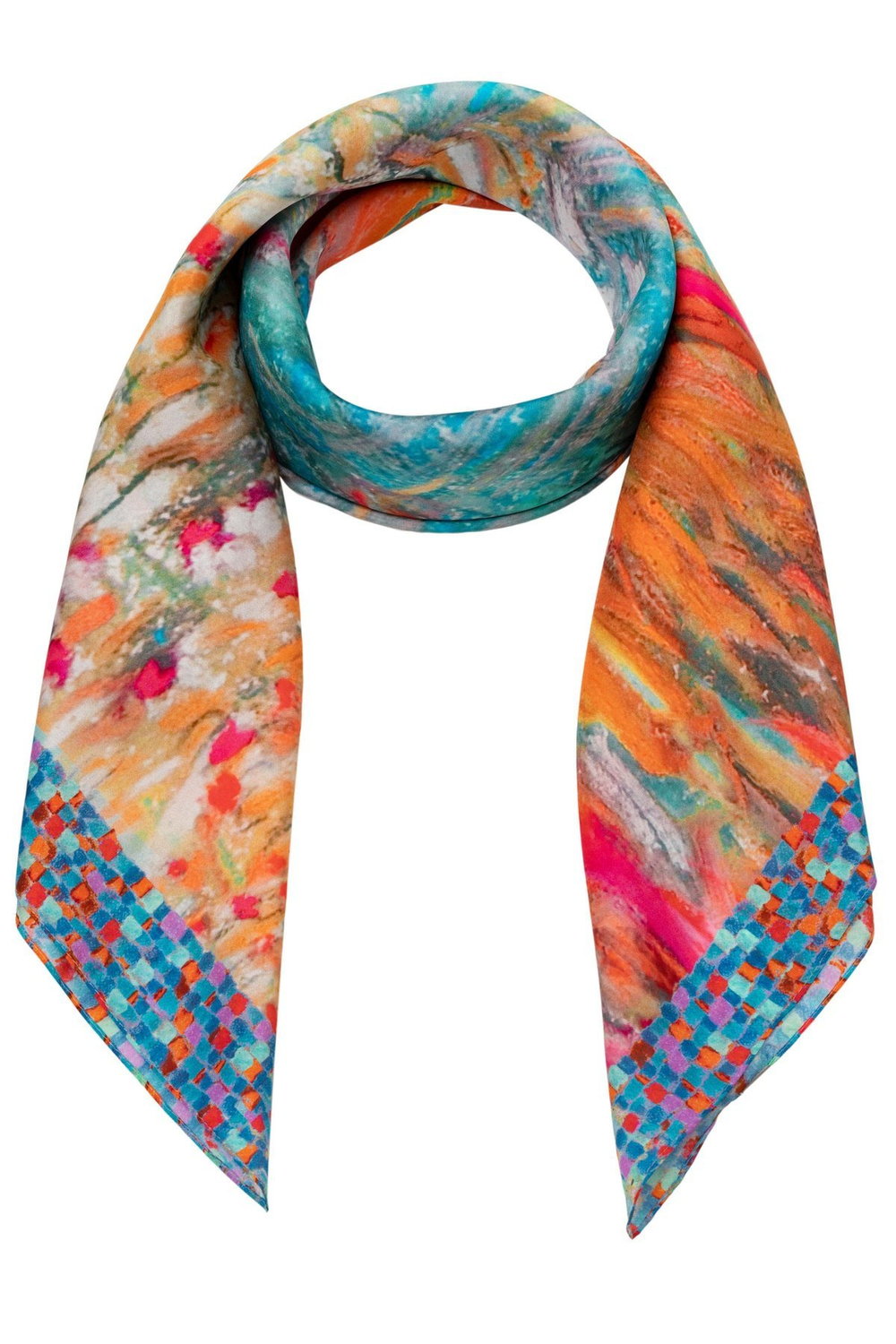 Платок 105x105 Petrusse Mes Nympheas