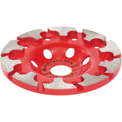 Чашка алмазная сегментная Tau-тип METALLICA Ultra 125x22,2 мм, по бетону   900826