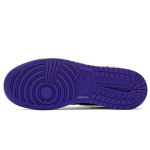 Кроссовки Air Jordan 1 Mid GS Black Dark Concord