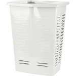 Корзина для белья Keeplex Regular с откидной крышкой 42л 39,8,9х53,7см белое облако