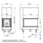 КАМИННАЯ ТОПКА 3VLF 1000W (STAV)