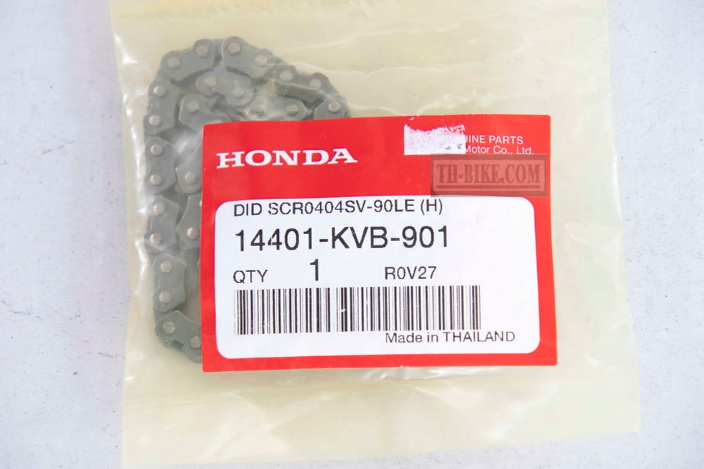 14401-KGH-900. 14401-KGH-901. 14401-KVB-901. CHAIN, CAM (90L).  Honda