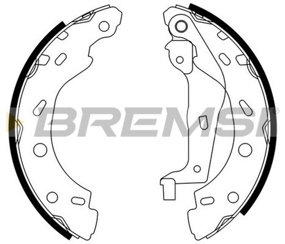 BREMSI - GF0308-BMS - Brake Shoe Set
