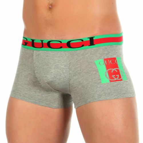 Мужские трусы хипсы серые Gucci
