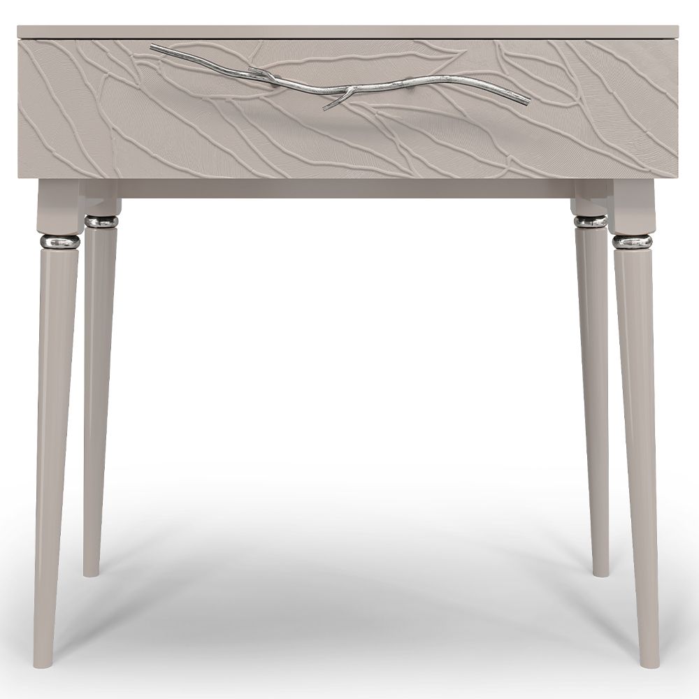 Консоль Арт Колор leaves Классик Сильвер Серый агат