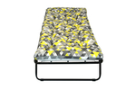 Кровать раскладная Селена-2 мягкая крошка гофрокартон (аналог Стефании с88) арт.с1677 (цвет ткани разноцветный рис.ромб (1 шт. в уп.)