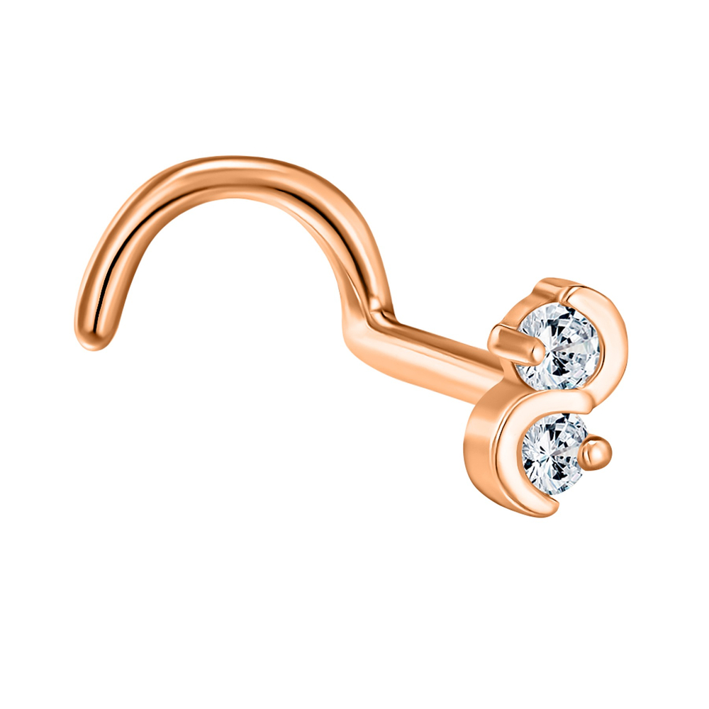 Пирсинг в нос Бесконечность