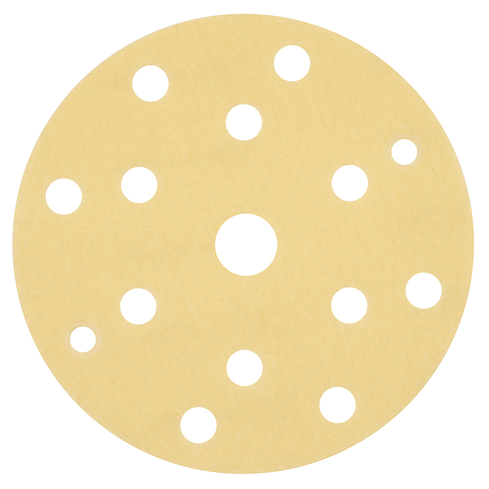 Schtaer 255Abrasive paper, Ø150 мм, Р500, 15 отверстий (набор 10 шт.)