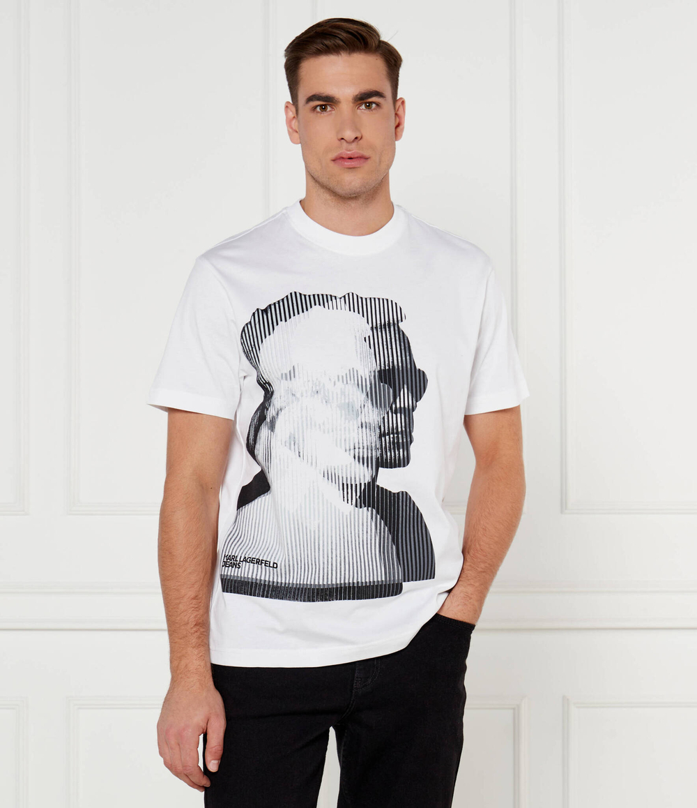 Футболка Karl Lagerfeld Jeans - белый(246D1705)