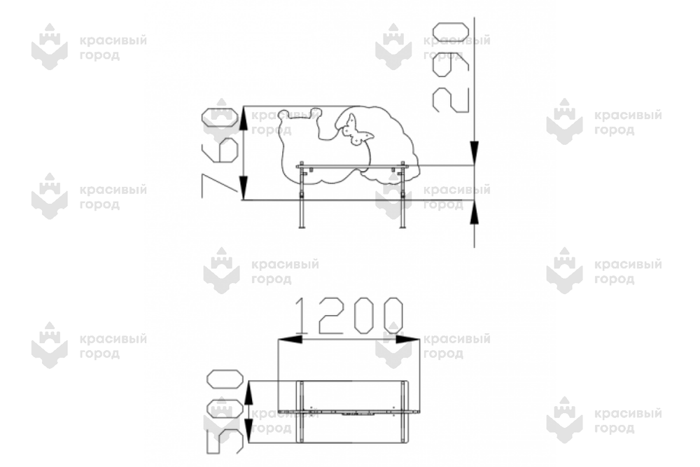Скамья Улитка