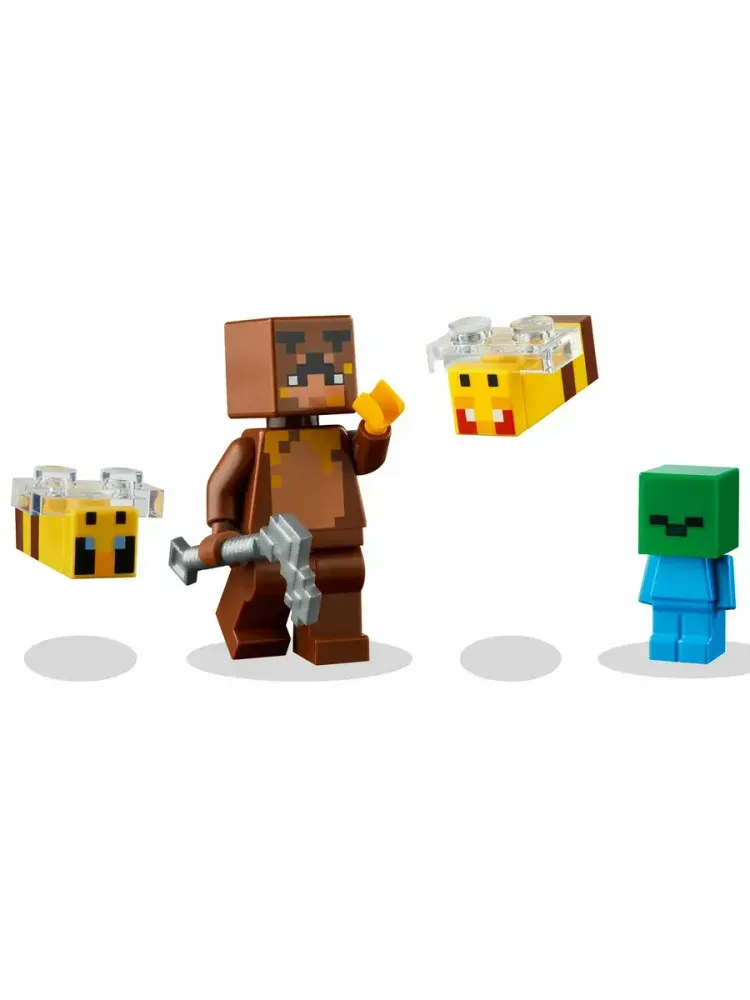 Конструктор Minecraft 21241 Пчелиный коттедж
