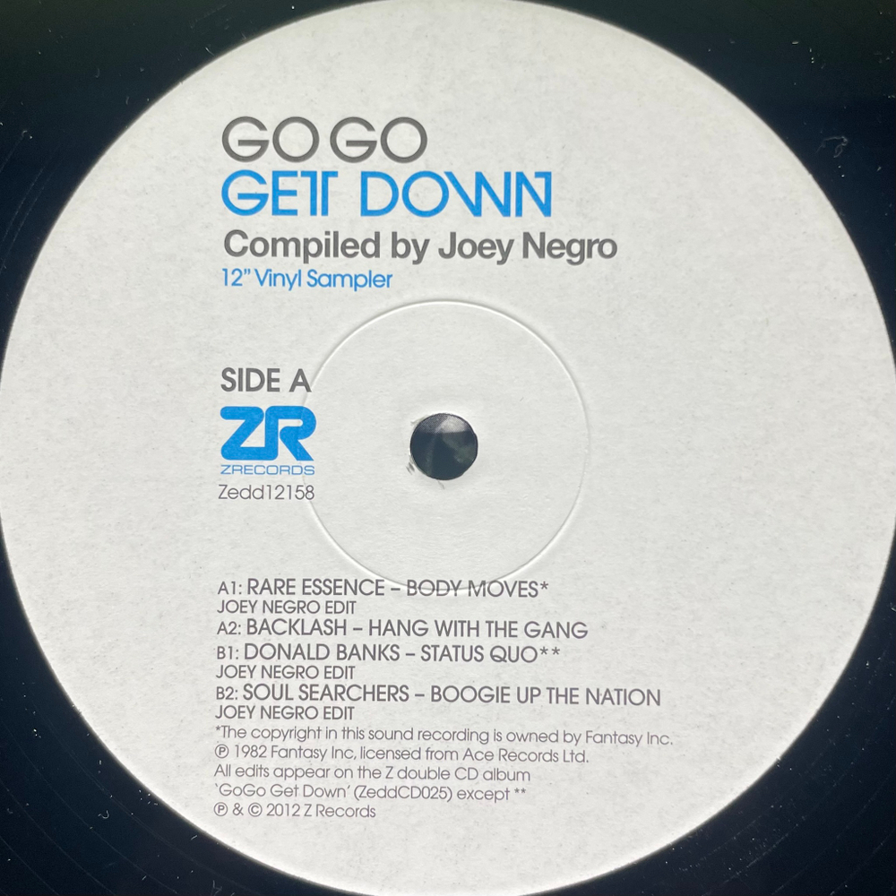 Сборник Go Go Get Down (Англия 2012г.)