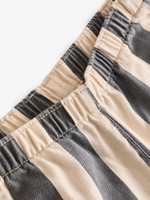 Брюки широкие для девочки Next N79-913, Серый, Молочный